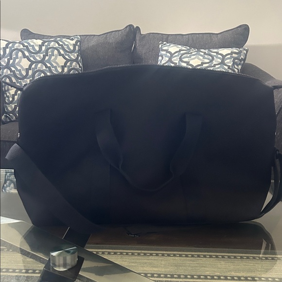 Coach Black Duffel Bag with Gold Accents - Picture 4 of 8